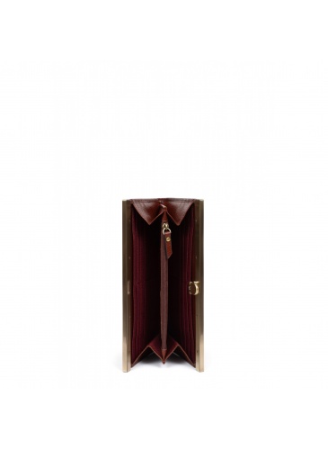 Women leather wallet HEXAGONA LINE BASTILLE