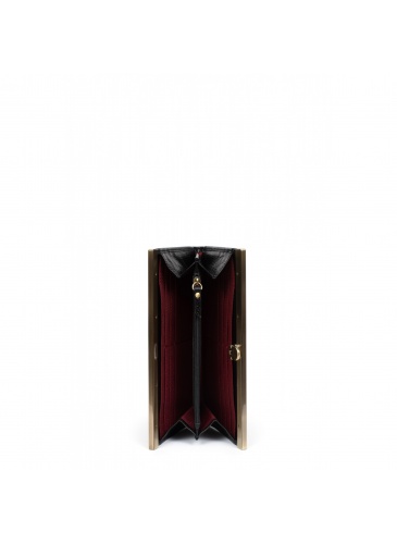 Women leather wallet HEXAGONA LINE BASTILLE