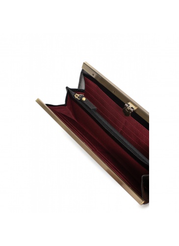 Women leather wallet HEXAGONA LINE BASTILLE