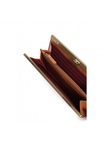 Women leather wallet HEXAGONA LINE BASTILLE