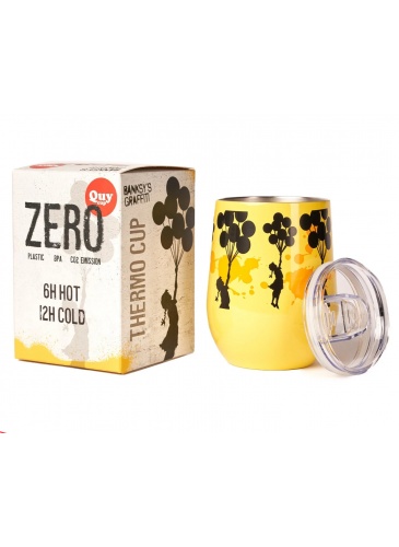 Termokrūze Quy Cup Zero CUP 300 ml FLYING BALLOONS GIRL