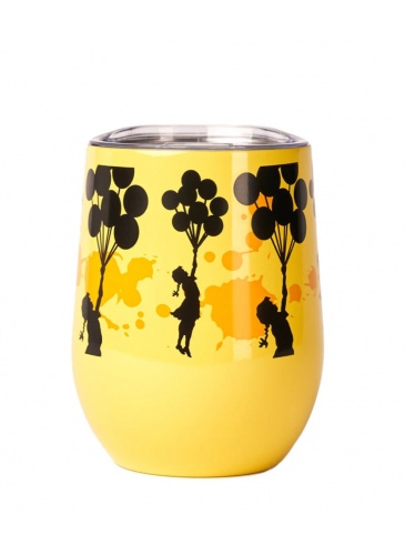 Termokrūze Quy Cup Zero CUP 300 ml FLYING BALLOONS GIRL