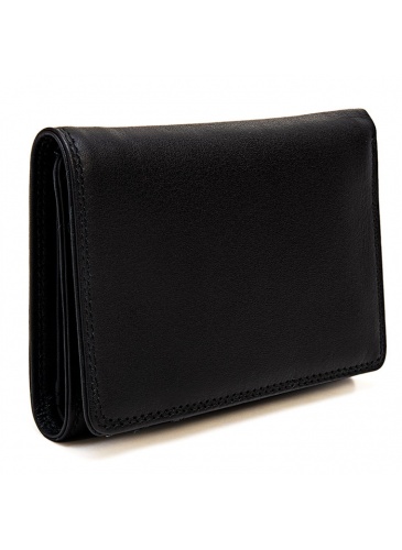 Mens leather wallet Mywalit Black